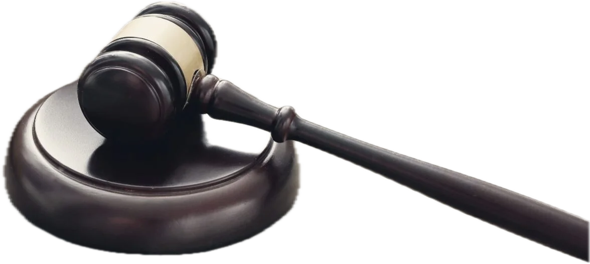 Ciocănel de judecător, simbol al activității juridice