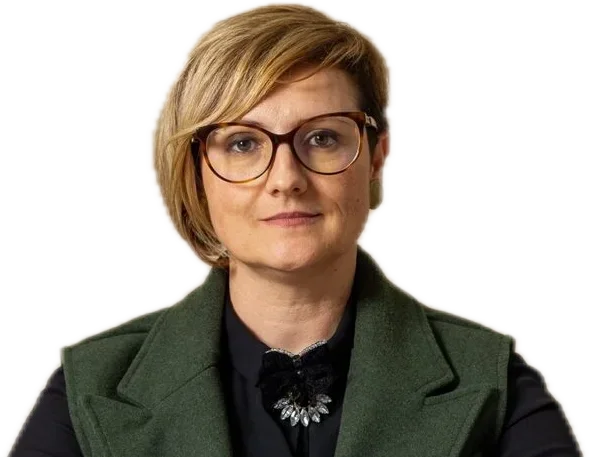 Avocat Simona Jeflea la biroul cabinetului de pe Calea Dumbrăvii din Sibiu